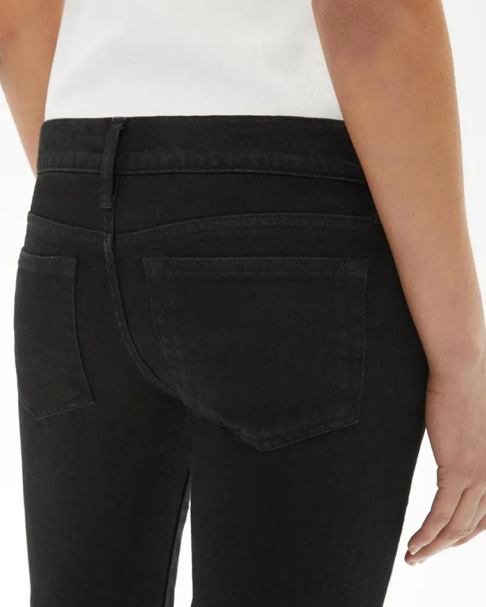 Women Femme Lo Cigarette Jeans Black Helmut Lang Pants