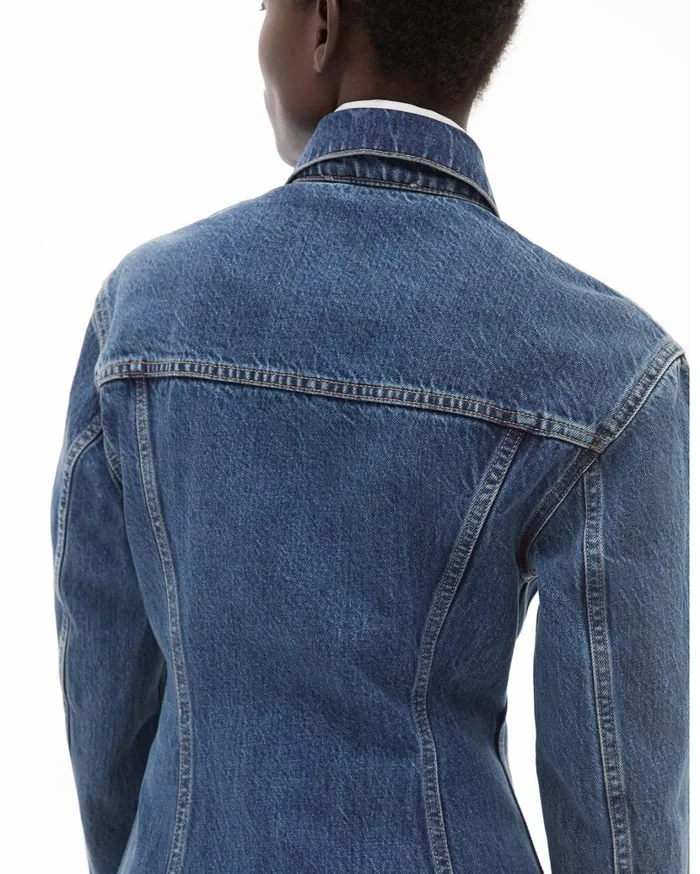 Women Femme Trucker Dress Acc Mid Stone Helmut Lang Dresses