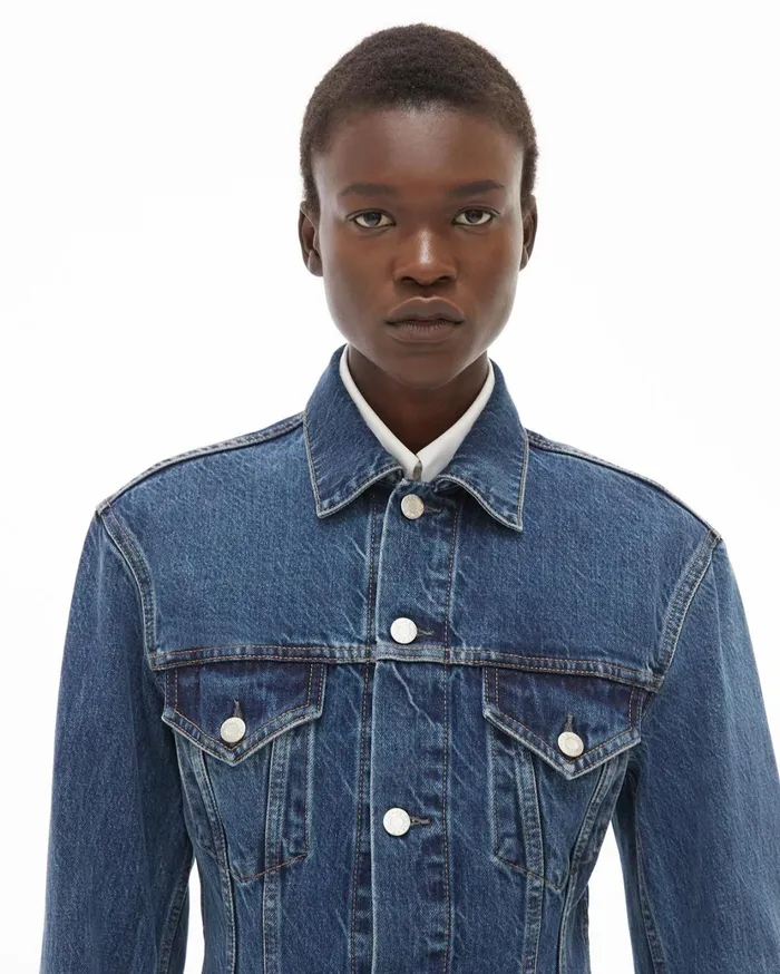 Women Femme Trucker Dress Acc Mid Stone Helmut Lang Dresses
