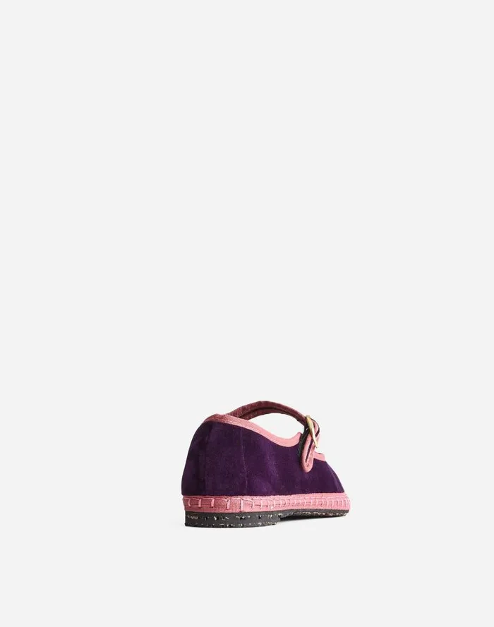 Women FlabelUS Randle Mary Janes Purple Sageblack Madewell Flats and Loafers
