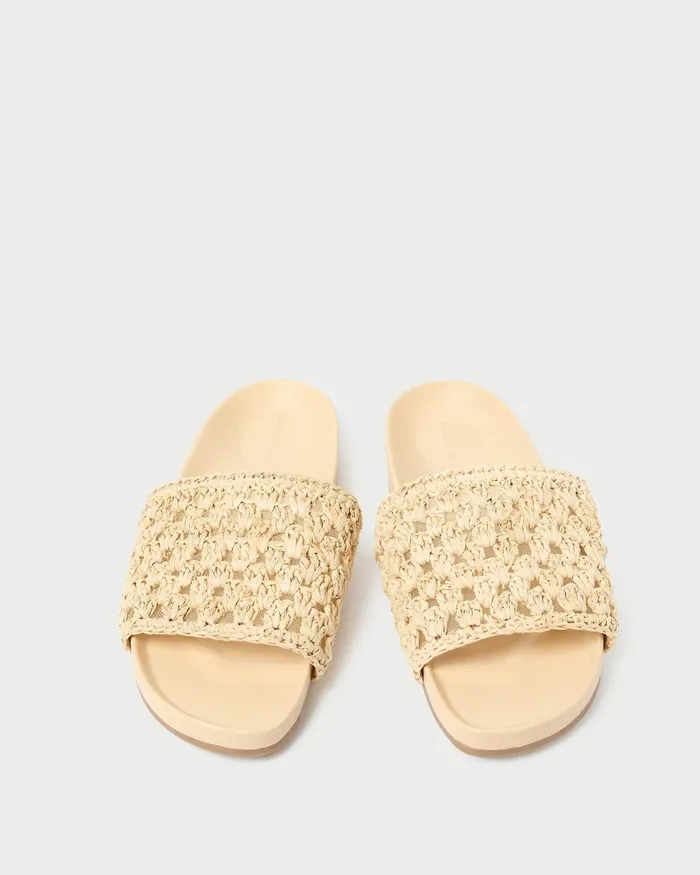 Women Flat Sandals Loeffler Randall Henri Natural Crochet Leather Sandal L Flat Sandals L Footwear Women Flat Sandals Loeffler Randall Henri Natural Crochet Leather Sandal L Flat Sandals L Footwear