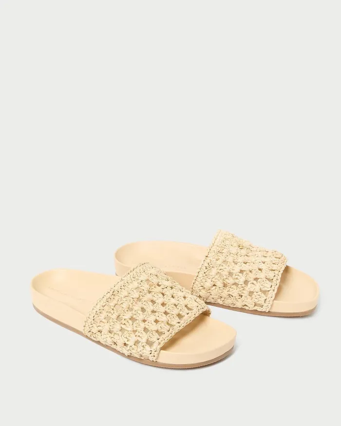 Women Flat Sandals Loeffler Randall Henri Natural Crochet Leather Sandal L Flat Sandals L Footwear Women Flat Sandals Loeffler Randall Henri Natural Crochet Leather Sandal L Flat Sandals L Footwear