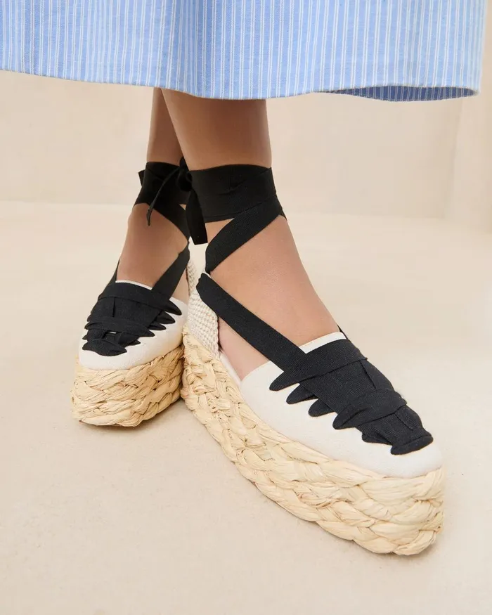 Women Flats and Loafers Loeffler Randall Mason NaturalBlack Platform Espadrille L Espadrilles L Footwear Women Flats and Loafers Loeffler Randall Mason NaturalBlack Platform Espadrille L Espadrilles L Footwear