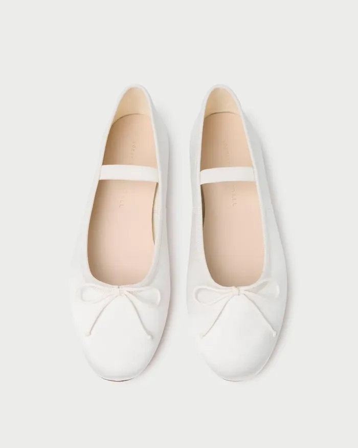 Women Flats and Loafers Loeffler Randall Shop The Leonie Cream Ballet Flat At Loefflerrandallcom Women Flats and Loafers Loeffler Randall Shop The Leonie Cream Ballet Flat At Loefflerrandallcom