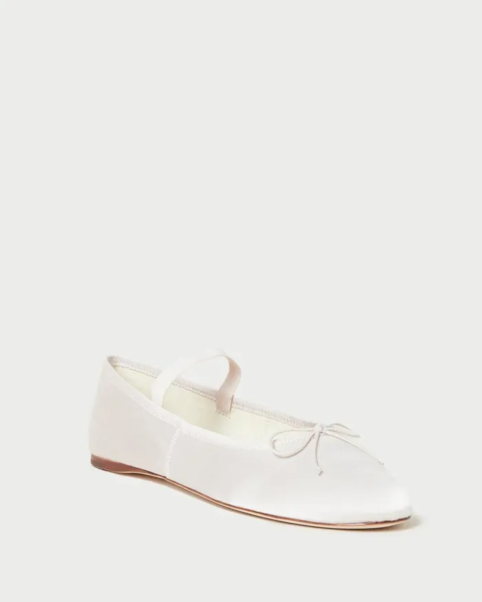 Women Flats and Loafers Loeffler Randall Shop The Leonie Cream Ballet Flat At Loefflerrandallcom Women Flats and Loafers Loeffler Randall Shop The Leonie Cream Ballet Flat At Loefflerrandallcom