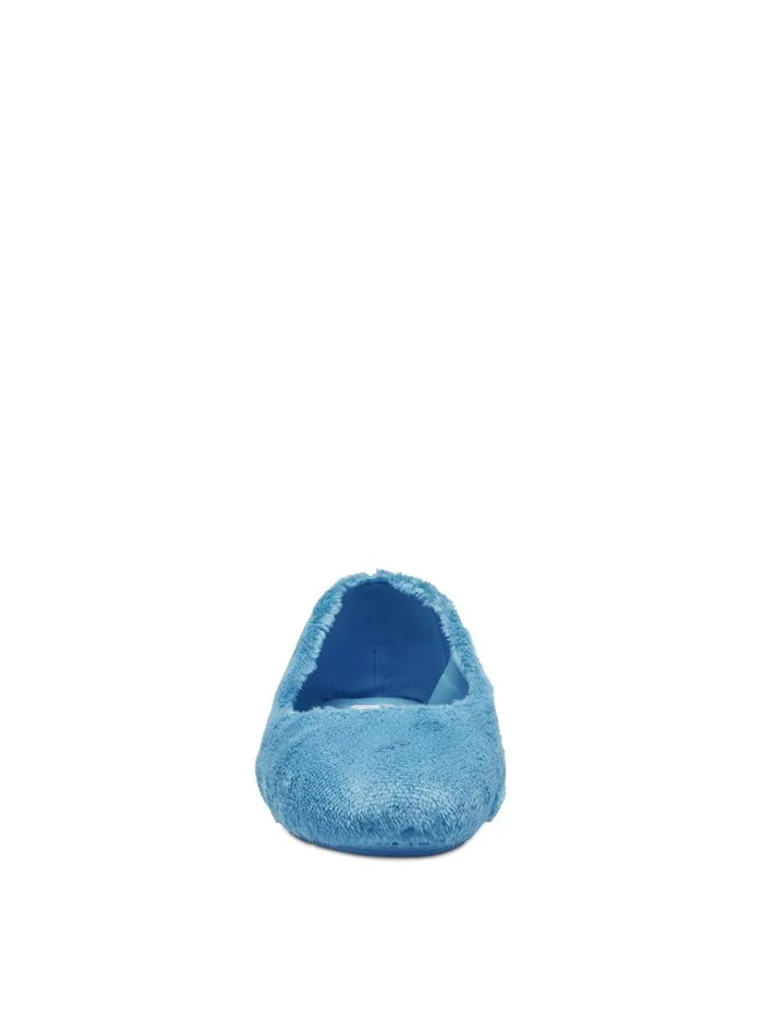 Women Flats Jessica Simpson Brinley Flat In Blue Fuzzy Blue
