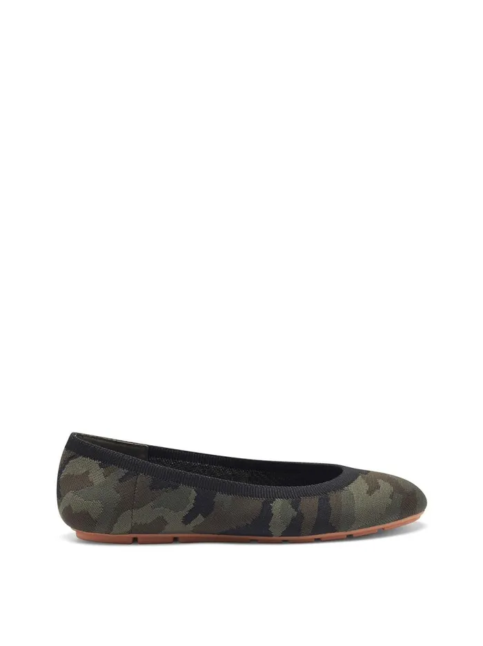 Women Flats Jessica Simpson Brinley Flat In Camo Camo Green