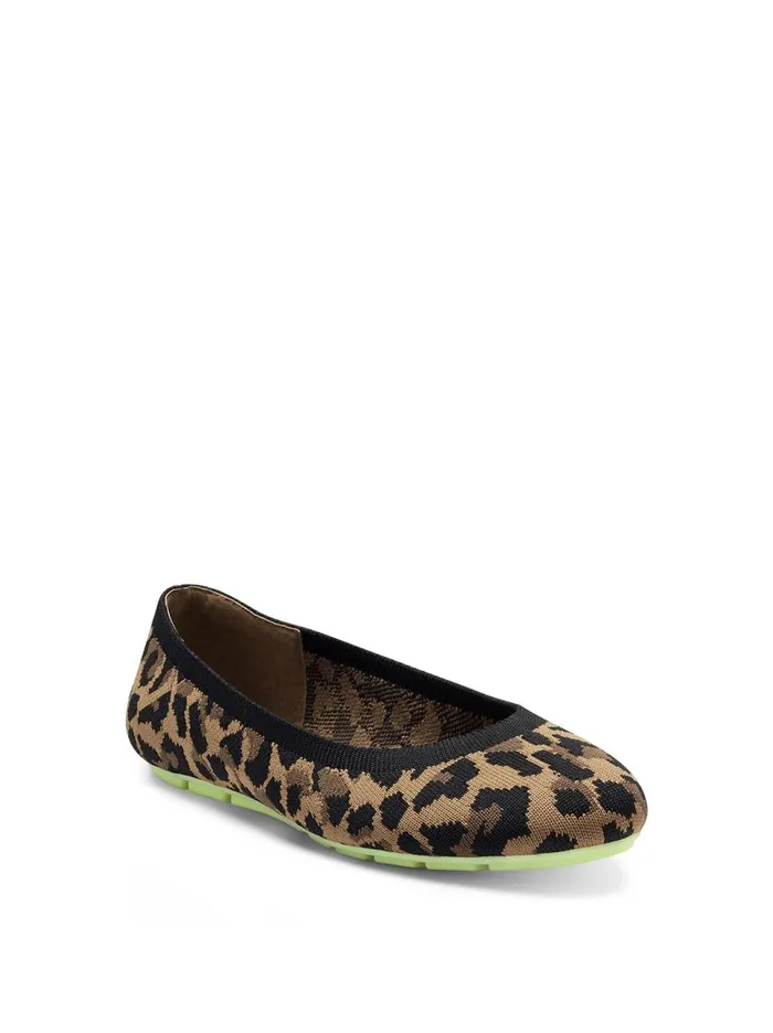Women Flats Jessica Simpson Brinley Flat In Leopard Natural Leopard