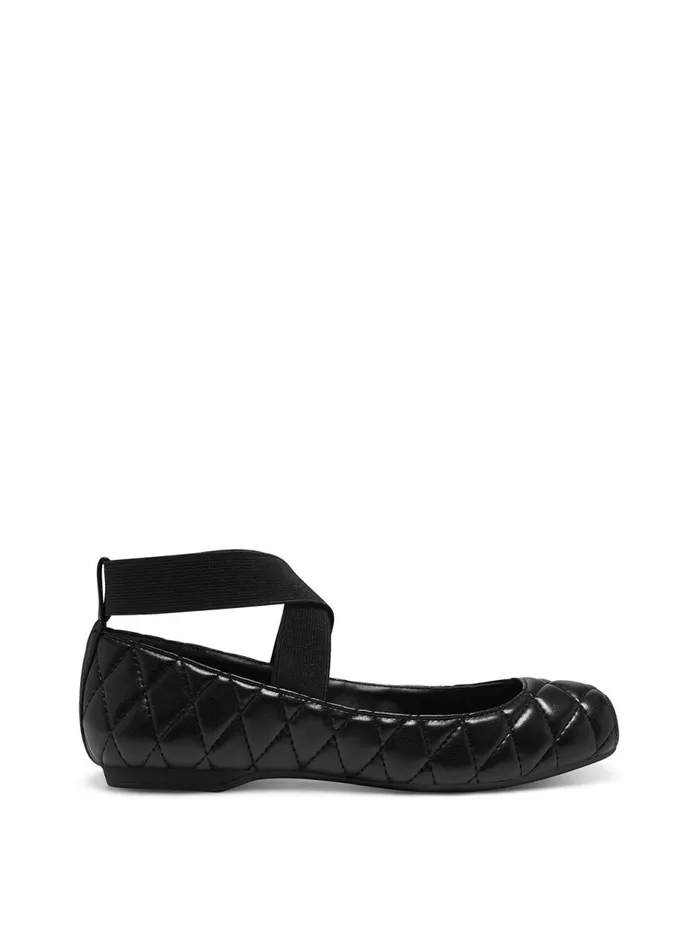Women Flats Jessica Simpson Mandalaye Ballet Flat In Black Black Quilted