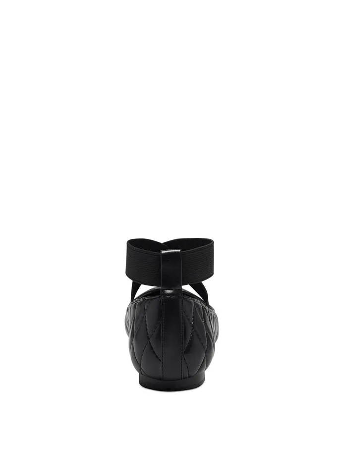 Women Flats Jessica Simpson Mandalaye Ballet Flat In Black Black Quilted