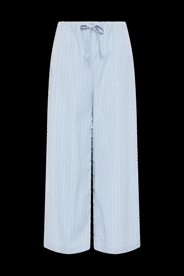 Women Freja Pant Blue Pinstripe Faithfull The Brand Pants Women Freja Pant Blue Pinstripe Faithfull The Brand Pants