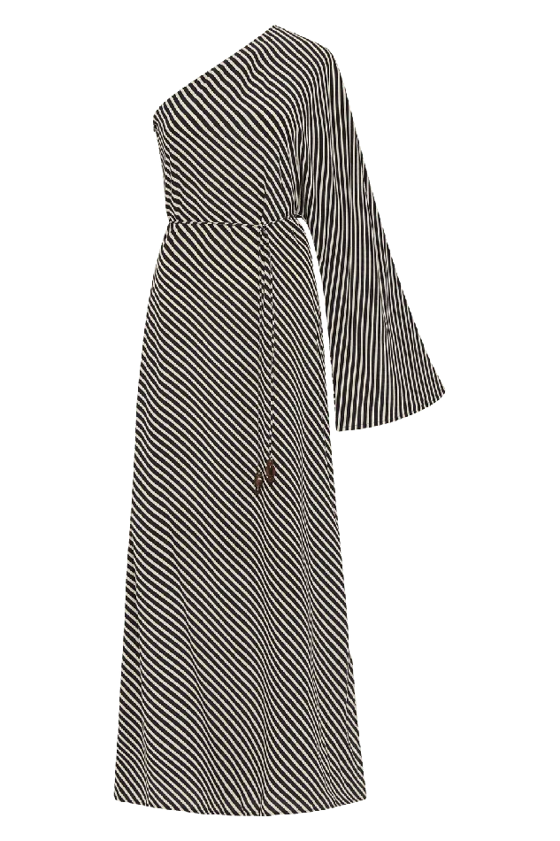 Women Gino Maxi Dress Toscano Stripe Black Faithfull The Brand Dresses Women Gino Maxi Dress Toscano Stripe Black Faithfull The Brand Dresses