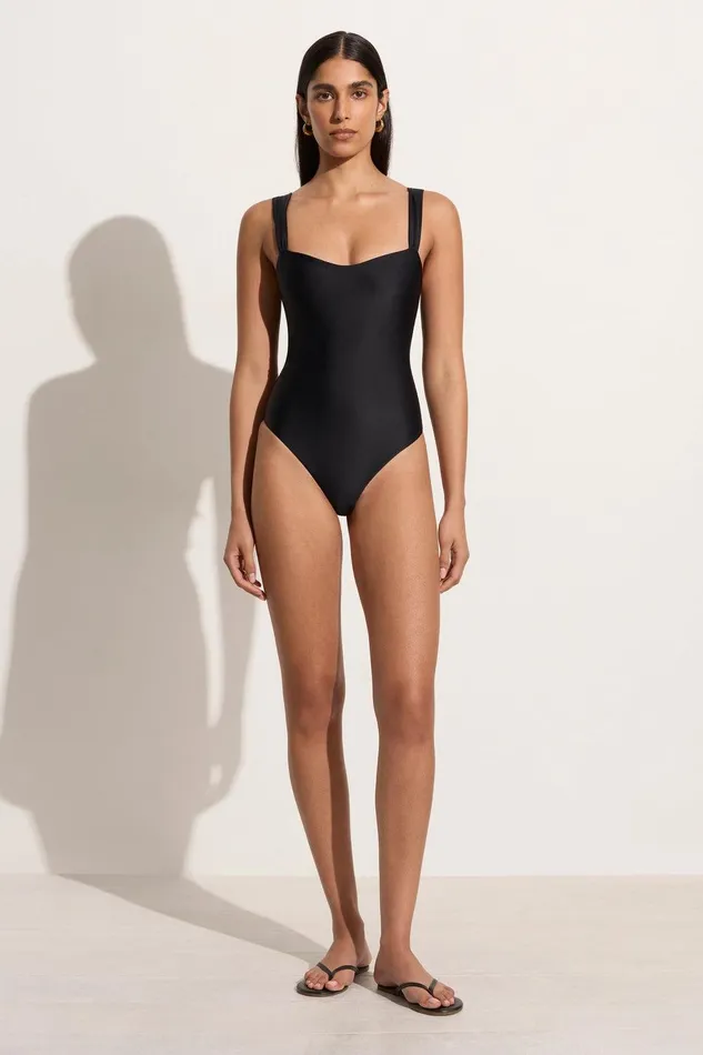 Women Grazie One Piece Black 8211 Final Sale Faithfull The Brand Swim Women Grazie One Piece Black 8211 Final Sale Faithfull The Brand Swim