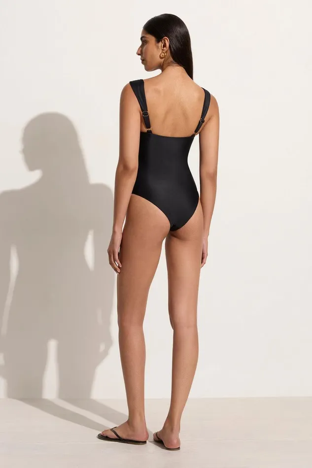 Women Grazie One Piece Black 8211 Final Sale Faithfull The Brand Swim Women Grazie One Piece Black 8211 Final Sale Faithfull The Brand Swim