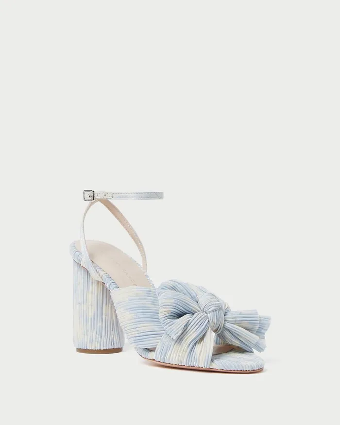 Women Heeled Sandals Loeffler Randall Camellia Blue Floral Bow Heel L Heeled Sandals L Footwear Women Heeled Sandals Loeffler Randall Camellia Blue Floral Bow Heel L Heeled Sandals L Footwear