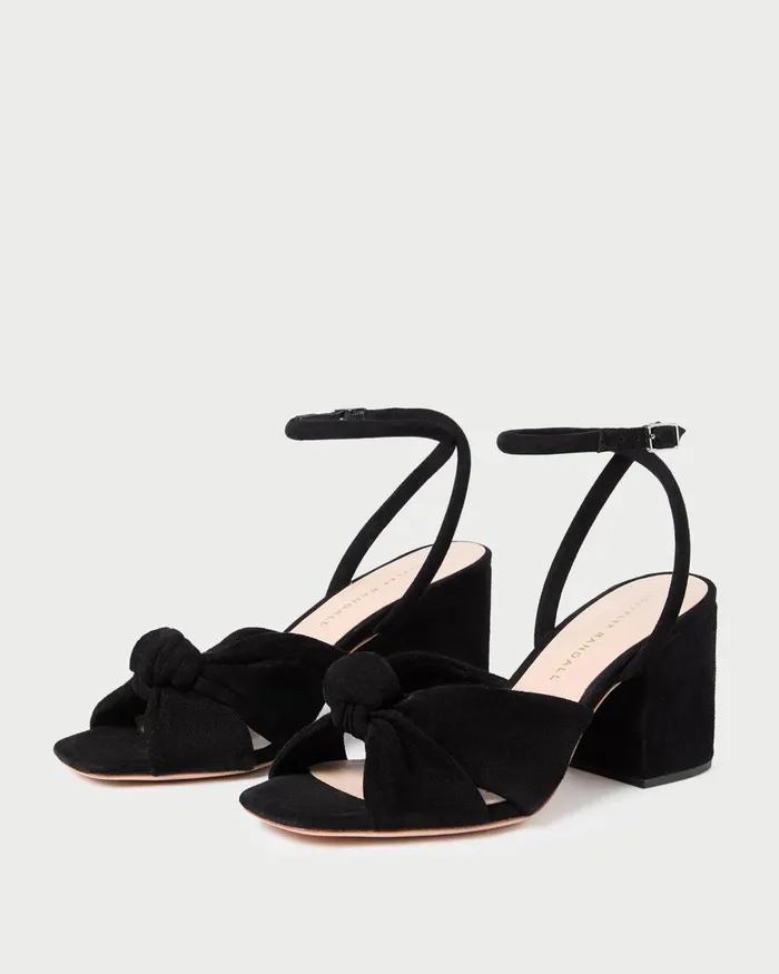Women Heeled Sandals Loeffler Randall Fiamma Black Knot Heeled Sandal Women Heeled Sandals Loeffler Randall Fiamma Black Knot Heeled Sandal