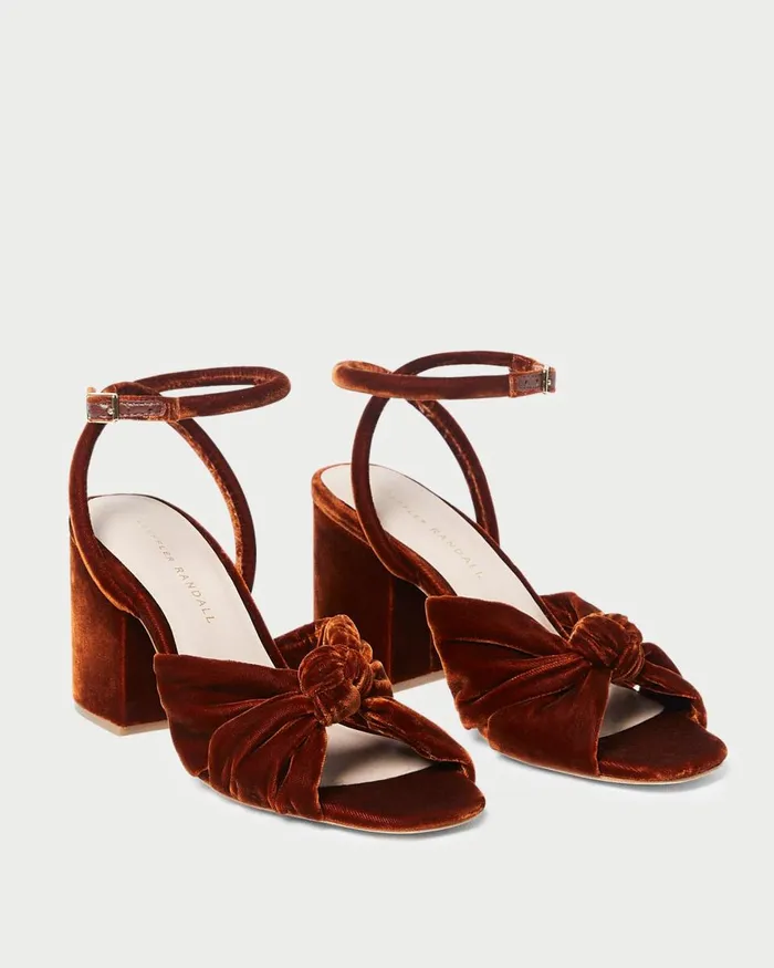 Women Heeled Sandals Loeffler Randall Fiamma Sienna Knot MidHeel Sandal L Heeled Sandals L Footwear Women Heeled Sandals Loeffler Randall Fiamma Sienna Knot MidHeel Sandal L Heeled Sandals L Footwear