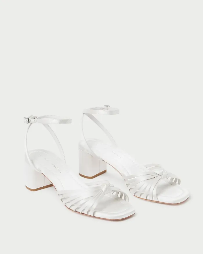 Women Heeled Sandals Loeffler Randall Olivia Cream Knot MidHeel Sandal L Heeled Sandals L Footwear Women Heeled Sandals Loeffler Randall Olivia Cream Knot MidHeel Sandal L Heeled Sandals L Footwear