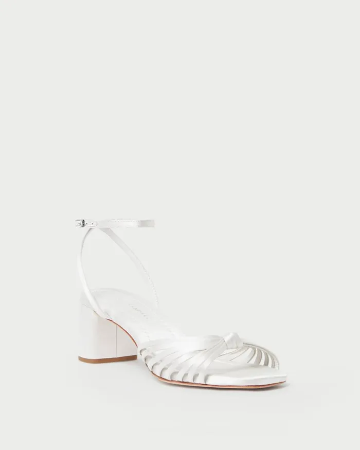 Women Heeled Sandals Loeffler Randall Olivia Cream Knot MidHeel Sandal L Heeled Sandals L Footwear Women Heeled Sandals Loeffler Randall Olivia Cream Knot MidHeel Sandal L Heeled Sandals L Footwear