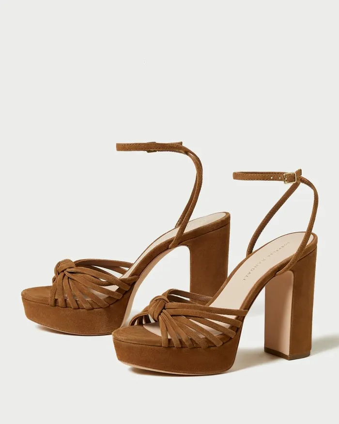 Women Heeled Sandals Loeffler Randall Rivka Cacao Knot Platform Sandal L Heeled Sandals L Footwear Women Heeled Sandals Loeffler Randall Rivka Cacao Knot Platform Sandal L Heeled Sandals L Footwear