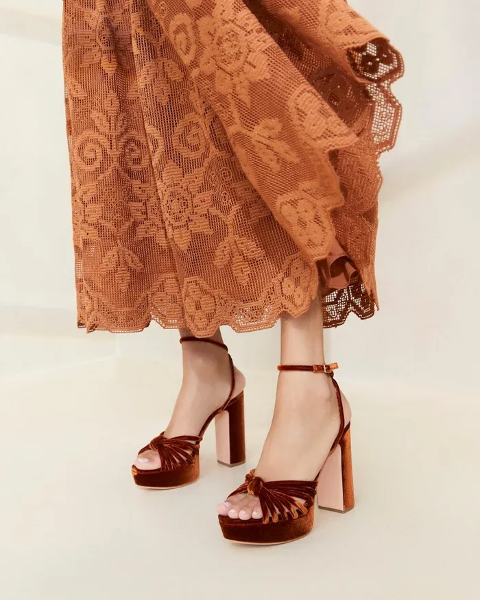 Women Heeled Sandals Loeffler Randall Rivka Sienna Knot Platform Sandal L Heeled Sandals L Footwear Women Heeled Sandals Loeffler Randall Rivka Sienna Knot Platform Sandal L Heeled Sandals L Footwear