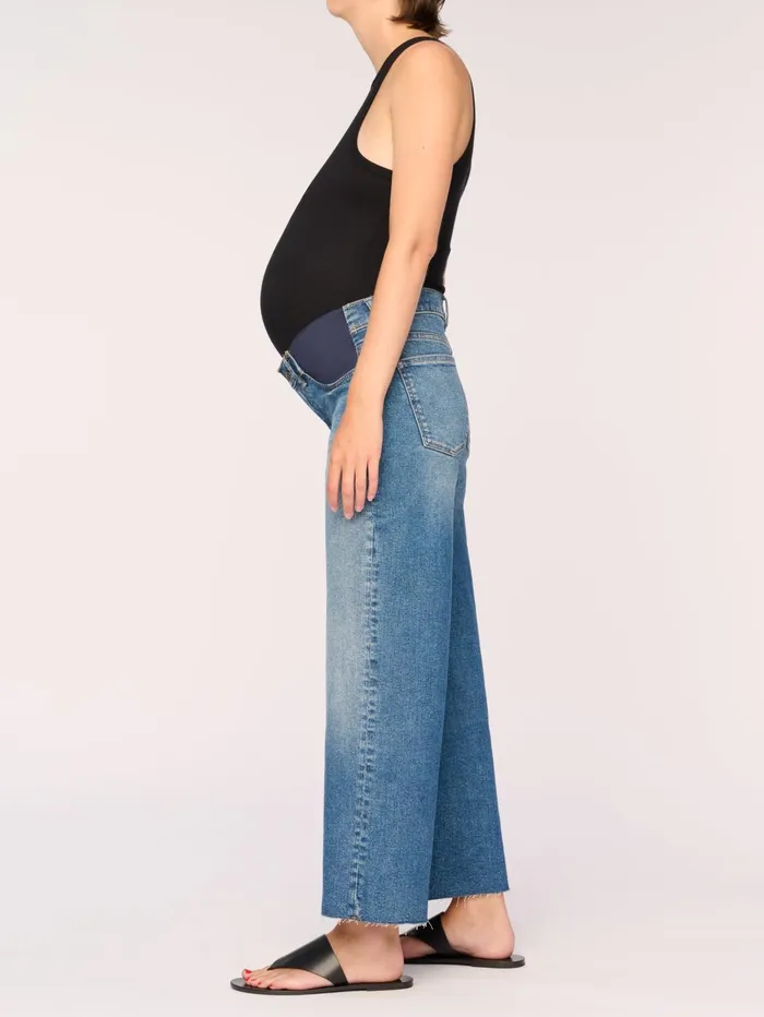 Women Hepburn Maternity Wide Leg Vintage Jeans DL1961 Maternity