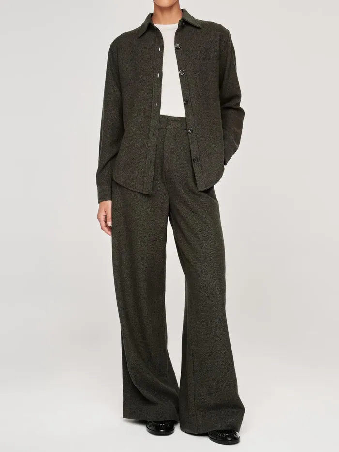 Women Hepburn Wide Leg High Rise Pleated 32034 DL1961 Wide