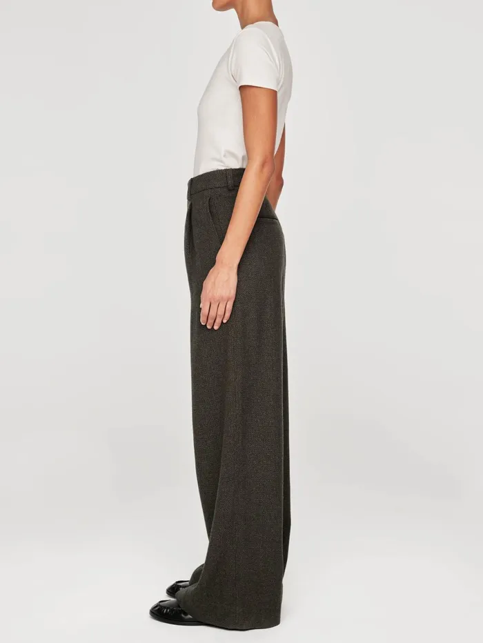 Women Hepburn Wide Leg High Rise Pleated 32034 DL1961 Wide