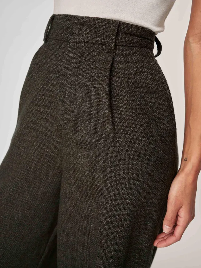 Women Hepburn Wide Leg High Rise Pleated 32034 DL1961 Wide