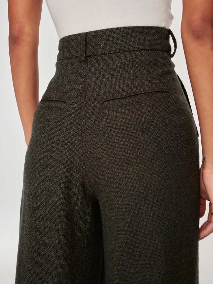Women Hepburn Wide Leg High Rise Pleated 32034 DL1961 Wide
