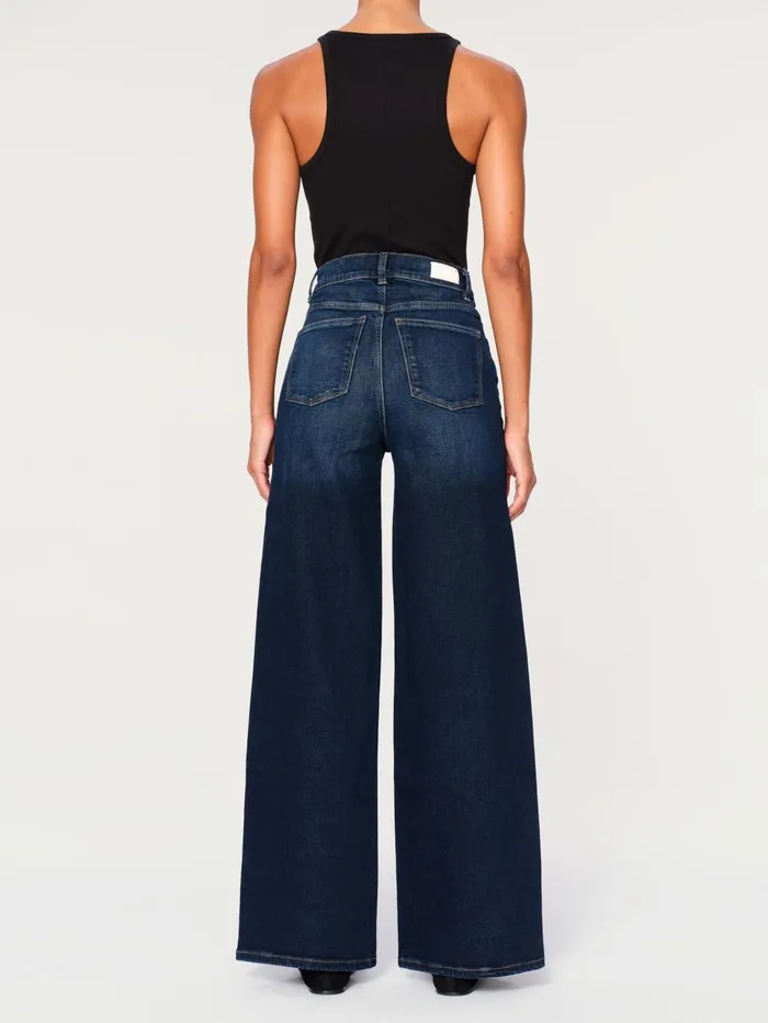 Women Hepburn Wide Leg High Rise Vintage 32034 Jeans DL1961 Tall
