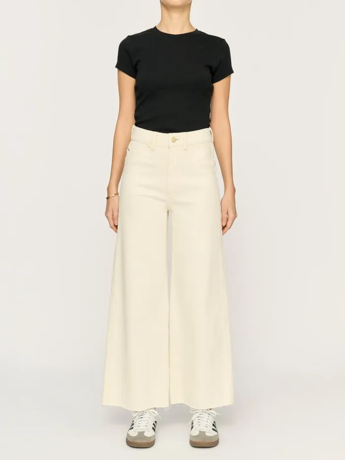 Women Hepburn Wide Leg Petite High Rise Jeans DL1961 Petite