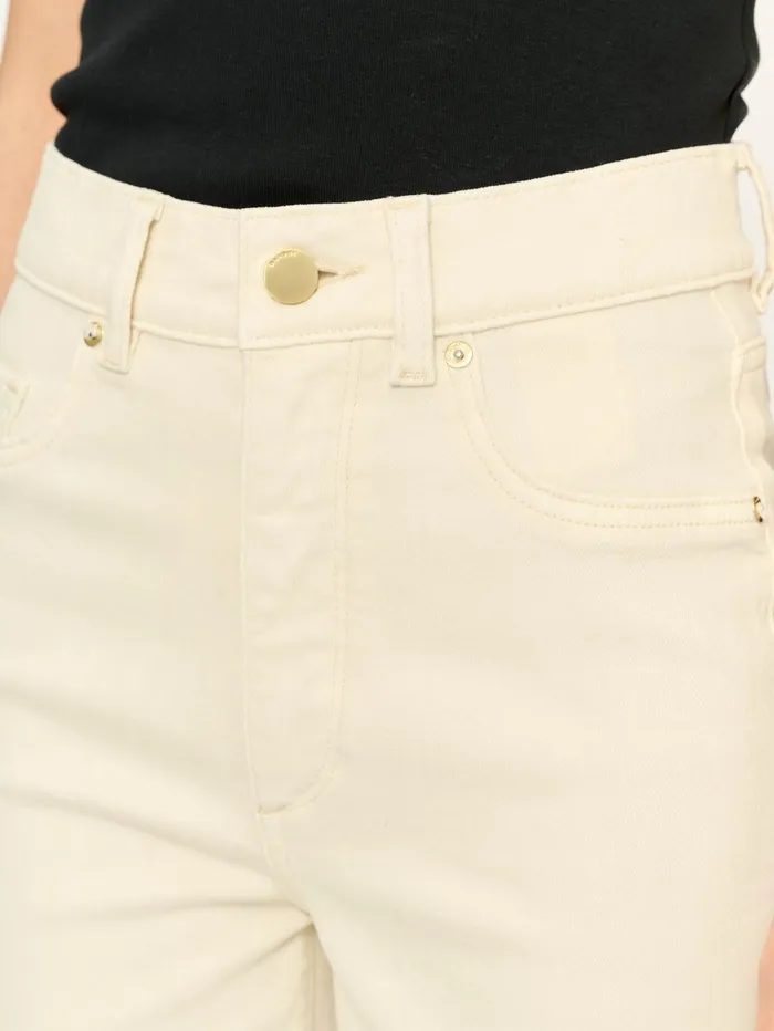 Women Hepburn Wide Leg Petite High Rise Jeans DL1961 Petite