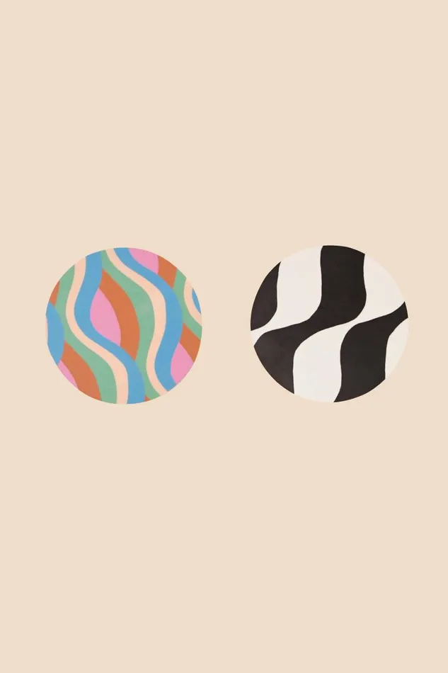 Women Homeware RIXO Coaster Wave Women Homeware RIXO Coaster Wave