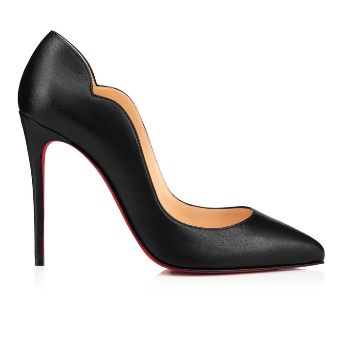 Women Hot Chick 100 Mm Pumps 8211 Nappa Leather 8211 Black Black Christian Louboutin Pumps