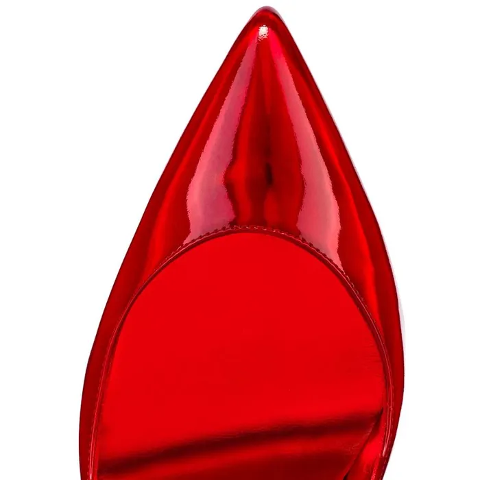 Women Hot Chick 100 Mm Pumps 8211 Patent Calf Psychic 8211 Loubi Red Christian Louboutin Pumps