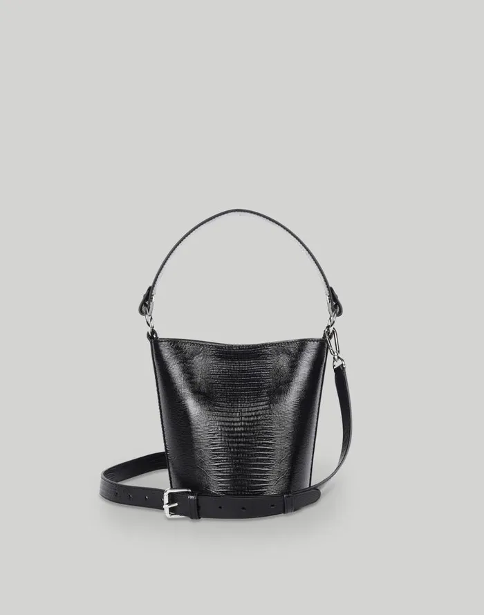 Women Hyer Goods Mini Bucket Bag Black Jet Madewell Bags