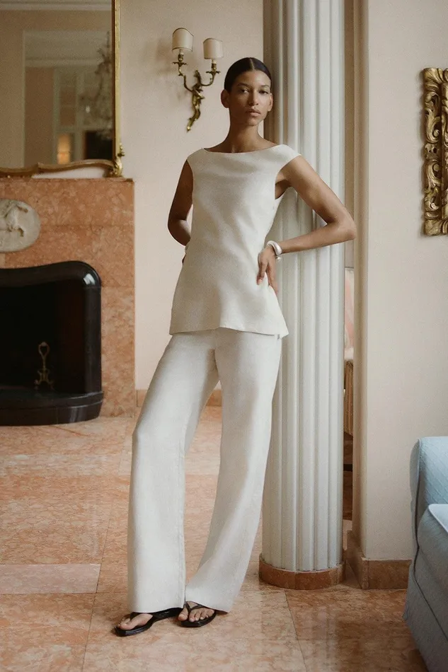 Women Ilride Pant White Faithfull The Brand Pants Women Ilride Pant White Faithfull The Brand Pants