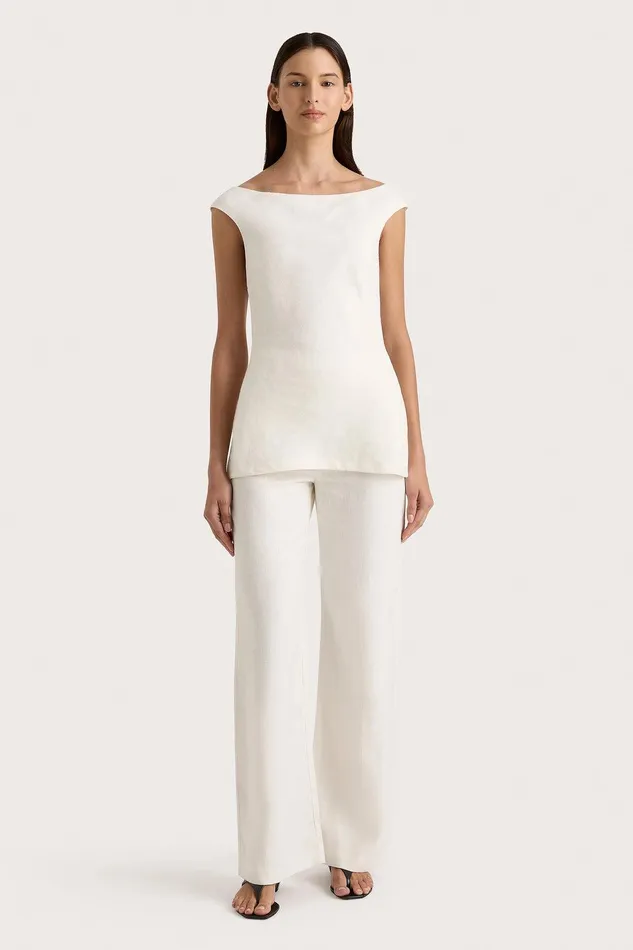 Women Ilride Pant White Faithfull The Brand Pants Women Ilride Pant White Faithfull The Brand Pants