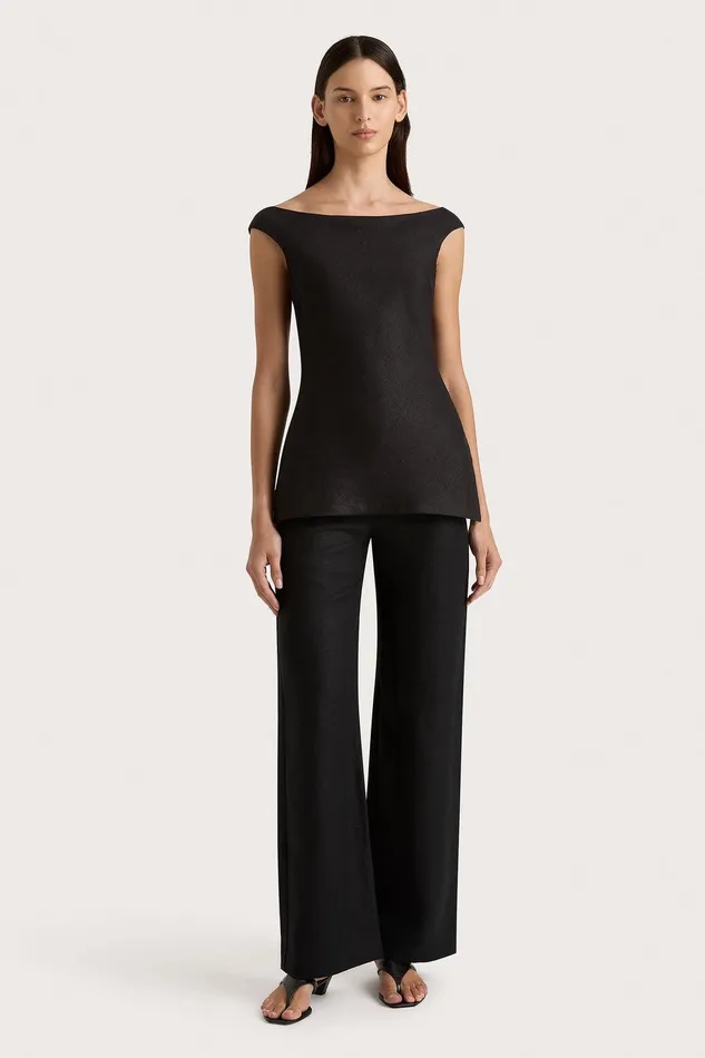 Women Ilride Top Black Faithfull The Brand Tops Women Ilride Top Black Faithfull The Brand Tops