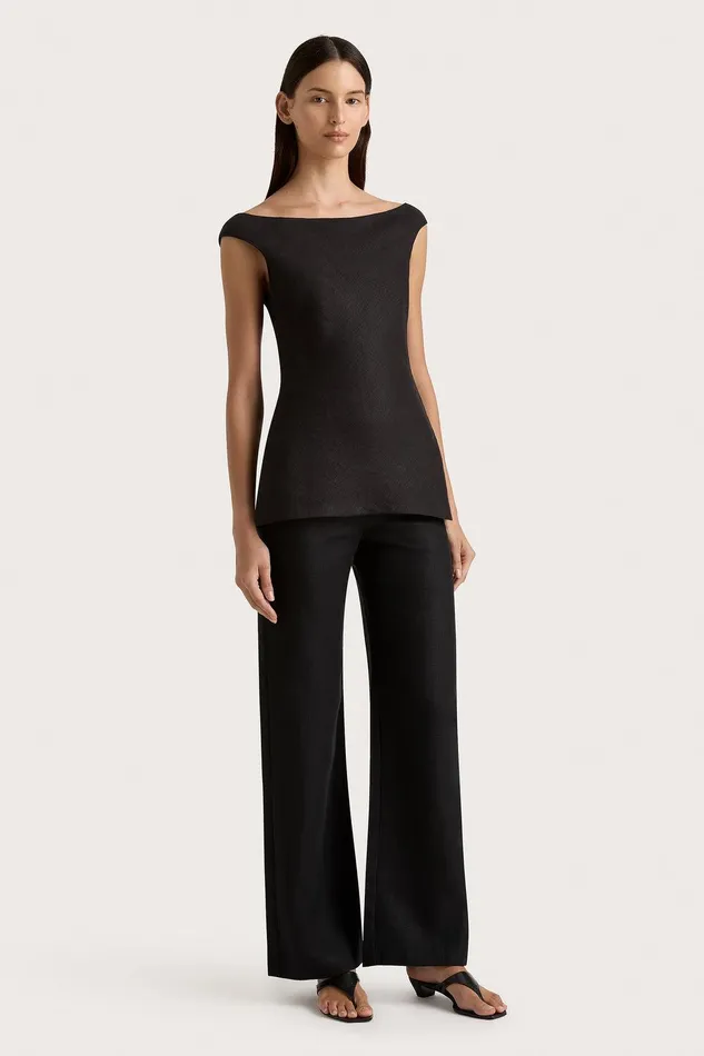 Women Ilride Top Black Faithfull The Brand Tops Women Ilride Top Black Faithfull The Brand Tops