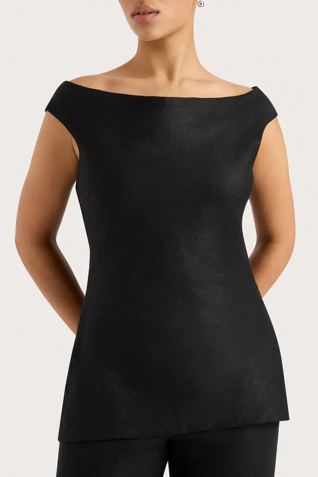 Women Ilride Top Black Faithfull The Brand Tops Women Ilride Top Black Faithfull The Brand Tops
