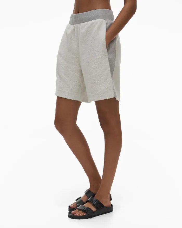 Women Inside Out Short Vapor Heather Helmut Lang Shorts