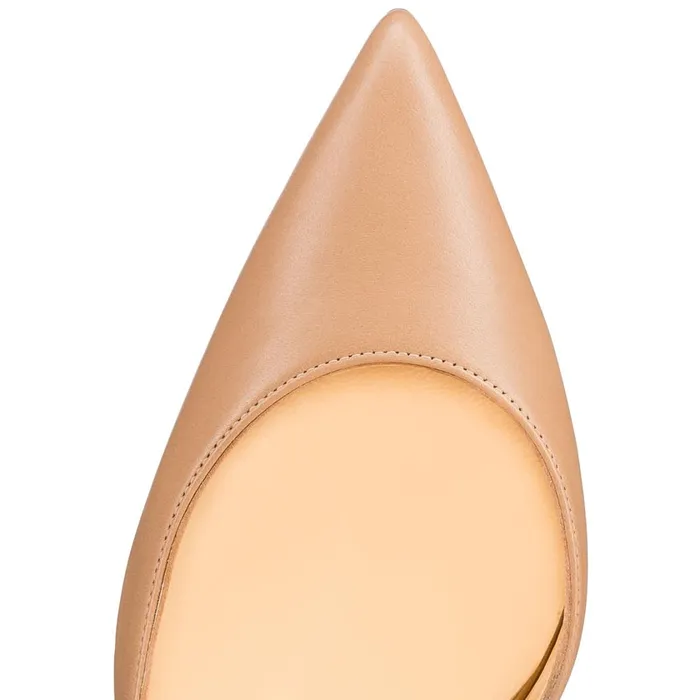 Women Iriza 100 Mm Pumps 8211 Nappa Leather 8211 Nude Nude Christian Louboutin Pumps