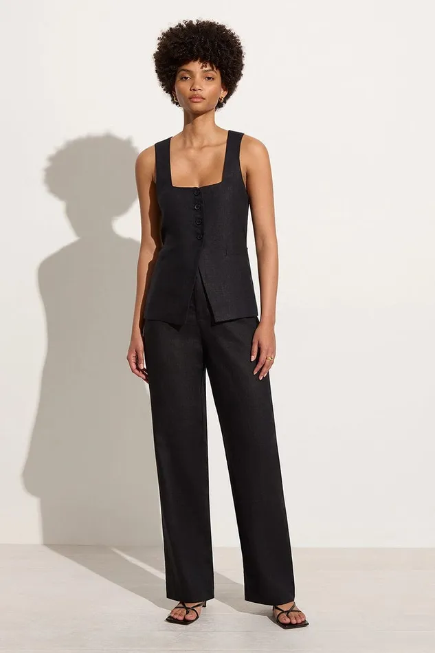 Women Isotta Pant Black Faithfull The Brand Pants