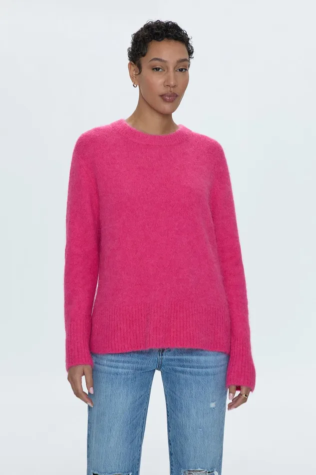 Women Ivy Sweater 8211 Hot Pink Pistola Denim Sweaters and Knits