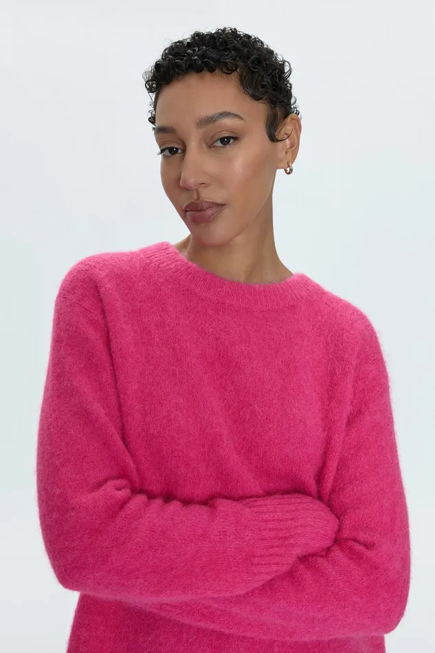 Women Ivy Sweater 8211 Hot Pink Pistola Denim Sweaters and Knits