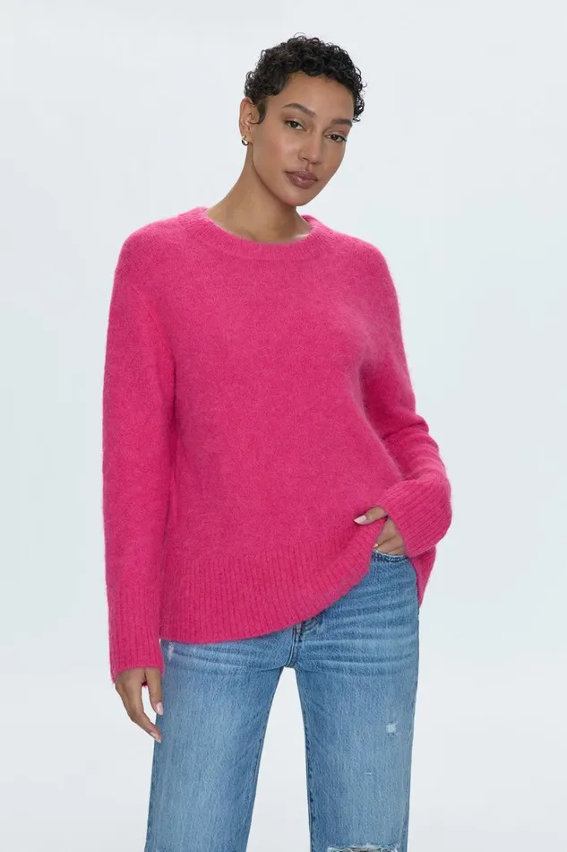 Women Ivy Sweater 8211 Hot Pink Pistola Denim Sweaters and Knits
