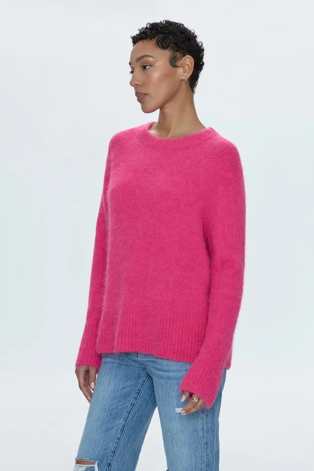 Women Ivy Sweater 8211 Hot Pink Pistola Denim Sweaters and Knits