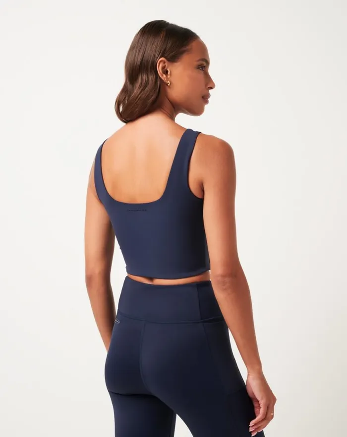Women JETSET MINDSET 20 TANK Navy Blazer TravisMathew Active Tops